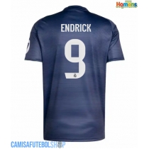 Camisa de time de futebol Real Madrid Endrick #9 Replicas 2º Equipamento 2025-26 Manga Curta